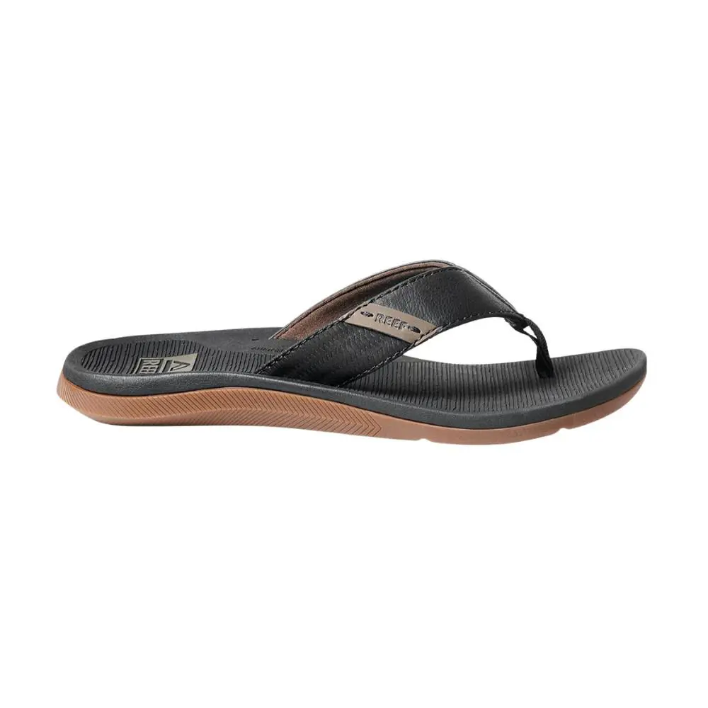 Men`s Santa Ana Black Flip Flop CI4650 Sandals by Reef