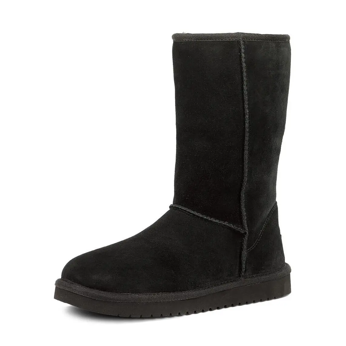 Womens Ugg Classic Tall Boot - Black Suede Size 6 US 1016224
