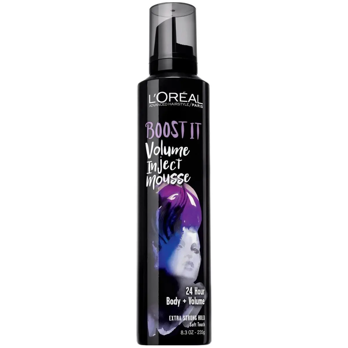 L`oreal Paris Advanced Hairstyle Boost It Volume Inject Mousse 8.3oz 6 Pack