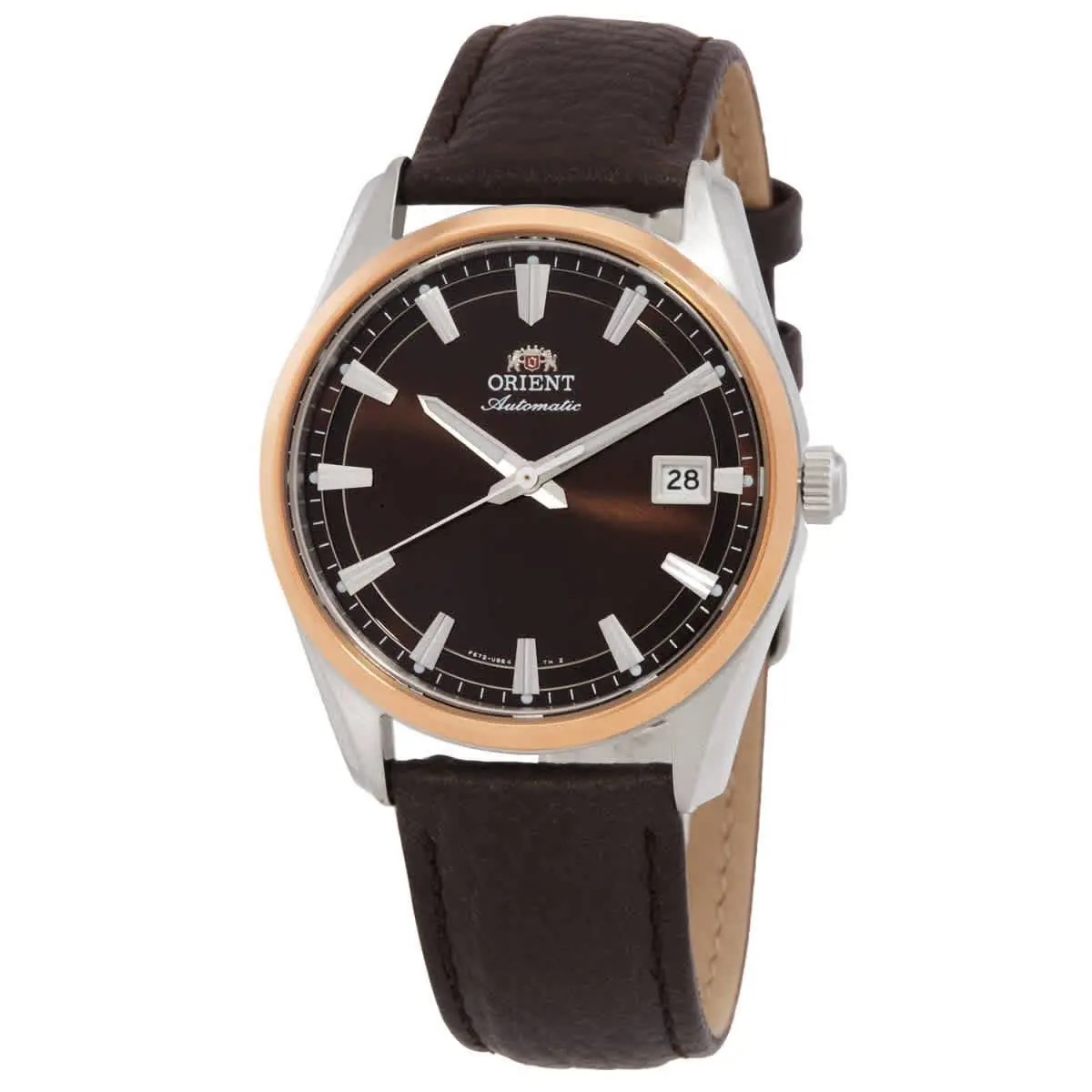 Orient Contemporary Stretto Date Automatic Brown Dial Watch RA-AC0R03Y30B