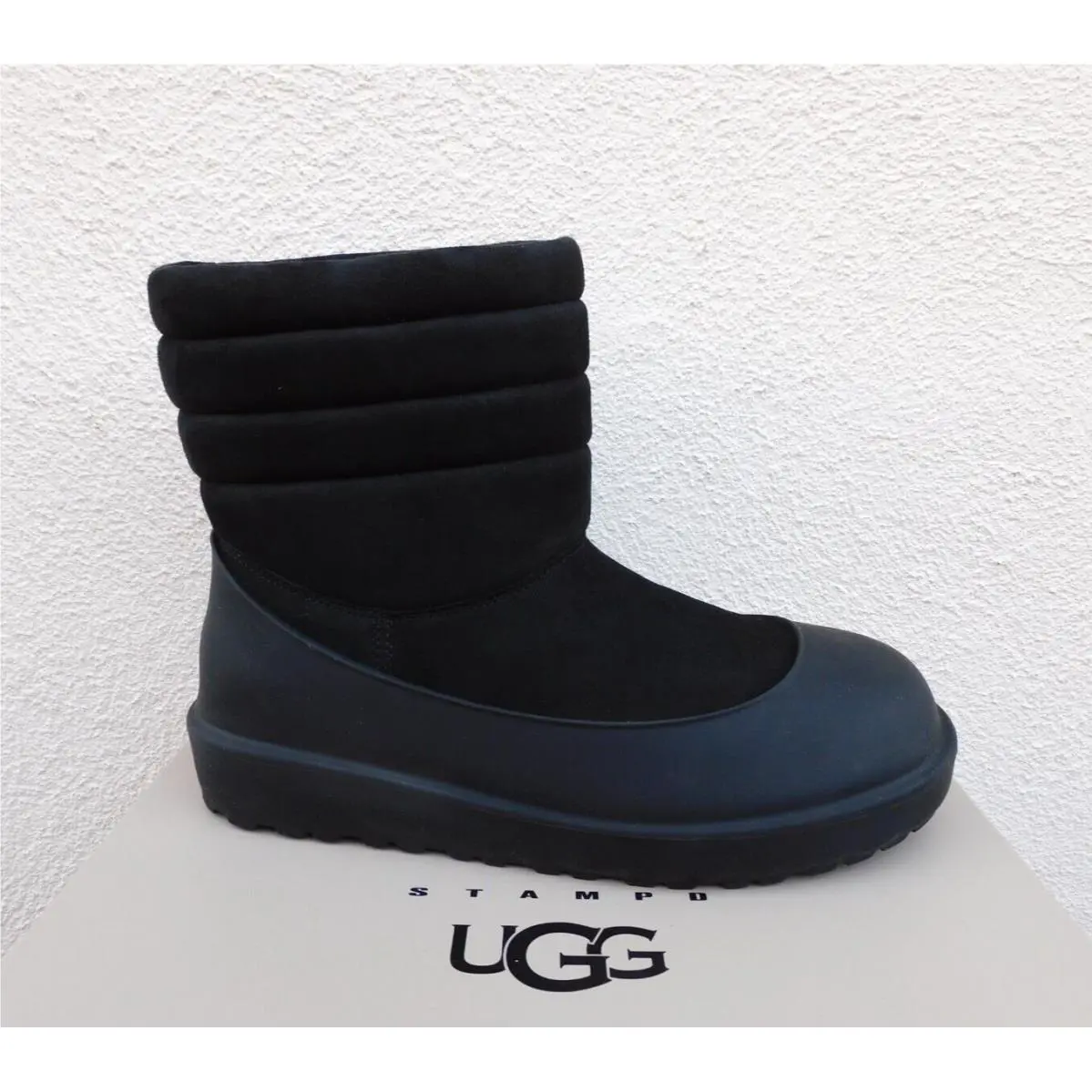 UGG shoes - UGG x Stampd Classic Pull-on Boot - Black (UPC: 197634200644) 2