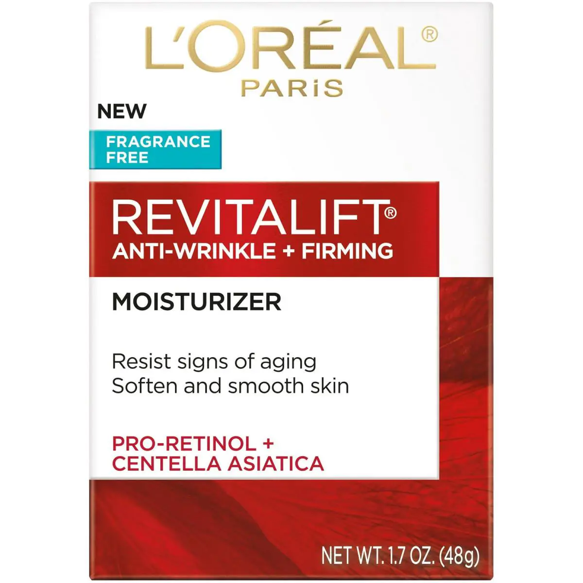 L`oreal Paris Revitalift Anti-aging Face and Neck Cream Unscented 1.7oz 2 Pack