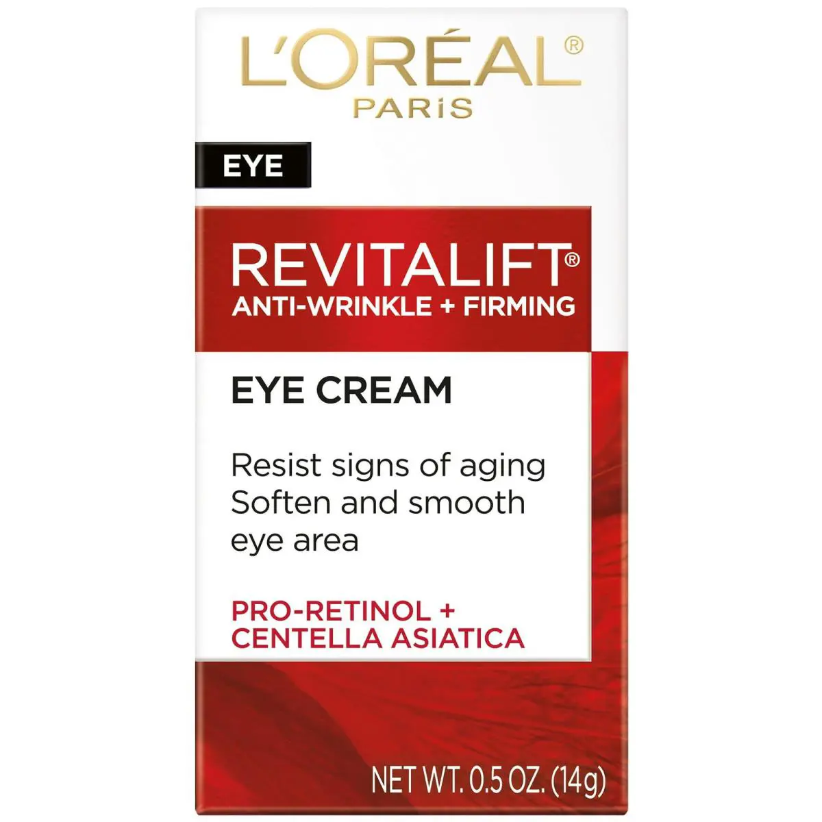 L`oreal Paris Revitalift Anti-wrinkle-firming Eye Cream Unscented 0.5oz 4 Pack