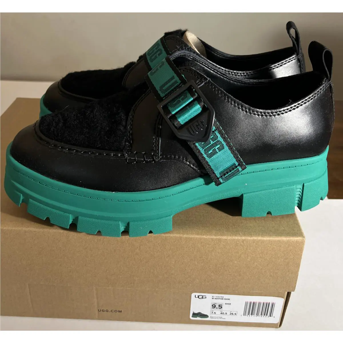 UGG shoes - UGG Ashton Shoe - Ashton Shoe - Emerald/Black 4