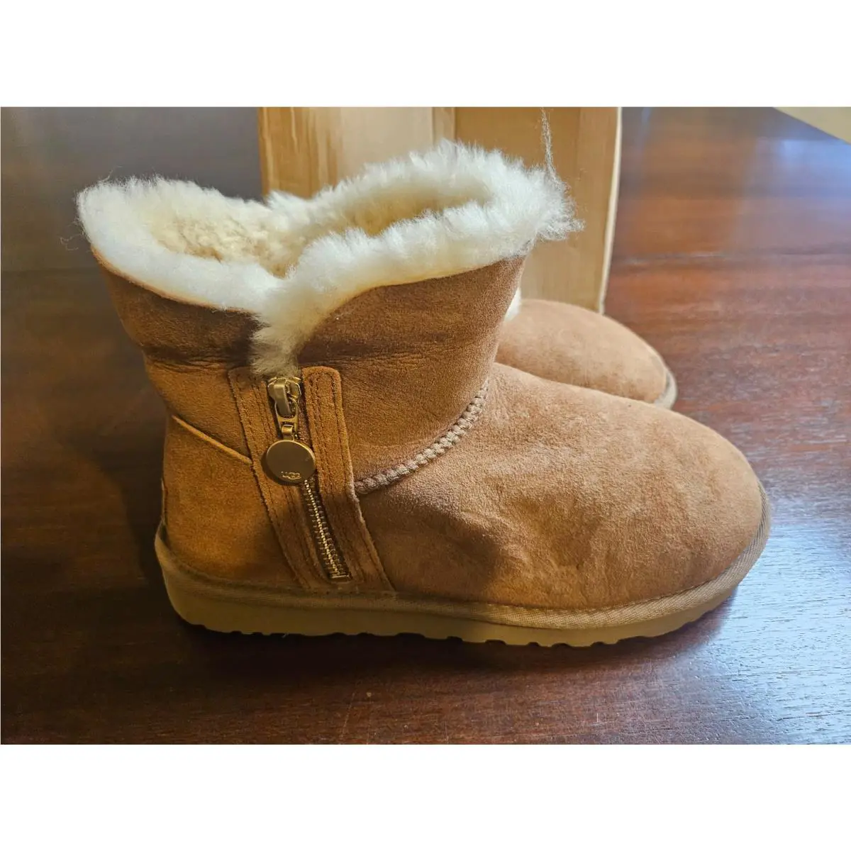 UGG shoes - UGG Bailey Zip Mini - Bailey Zip Mini - Chestnut 3