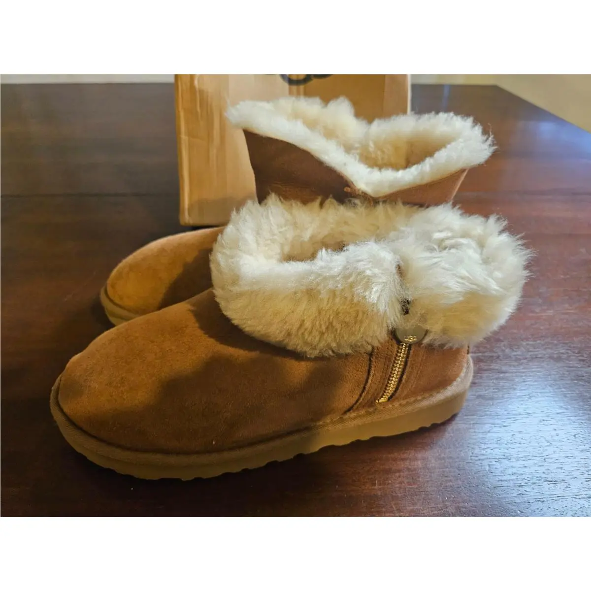 UGG shoes - UGG Bailey Zip Mini - Bailey Zip Mini - Chestnut 6
