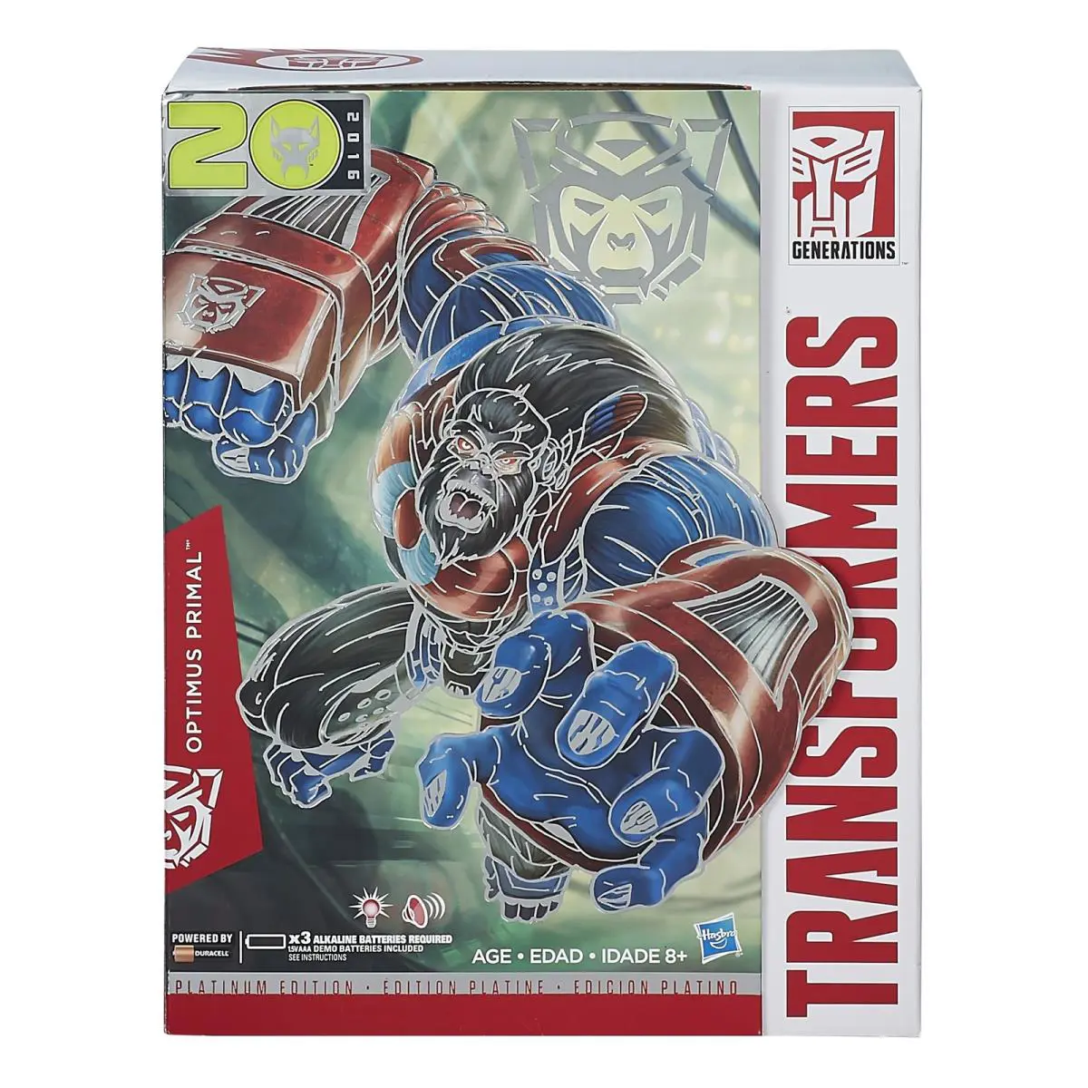 Transformers Platinum Optimus Primal 2016 Year of The Monkey Action Figure