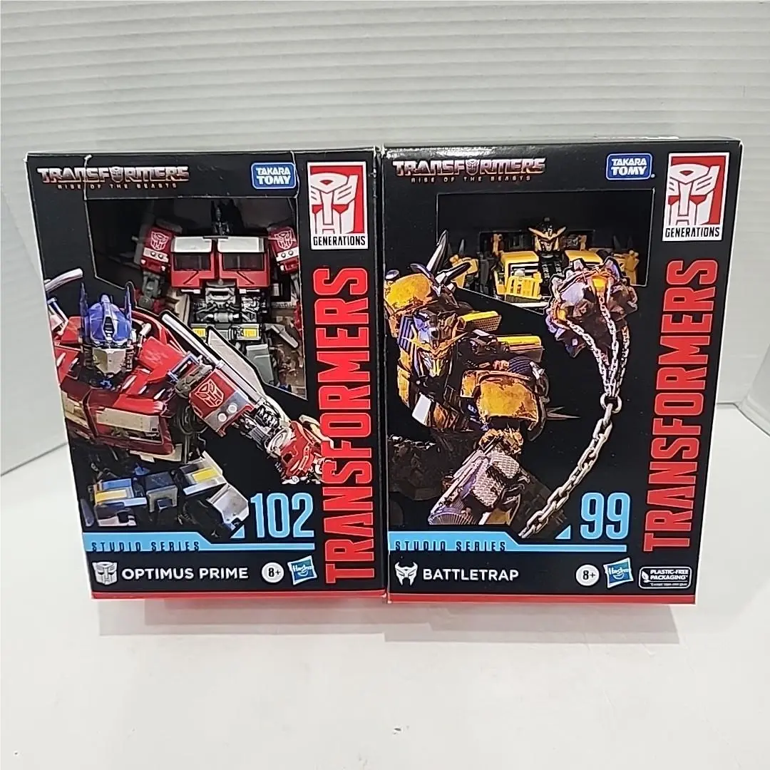 Transformers Studio Series Rise Of The Beasts Voyager Optimus Prime + Battletrap