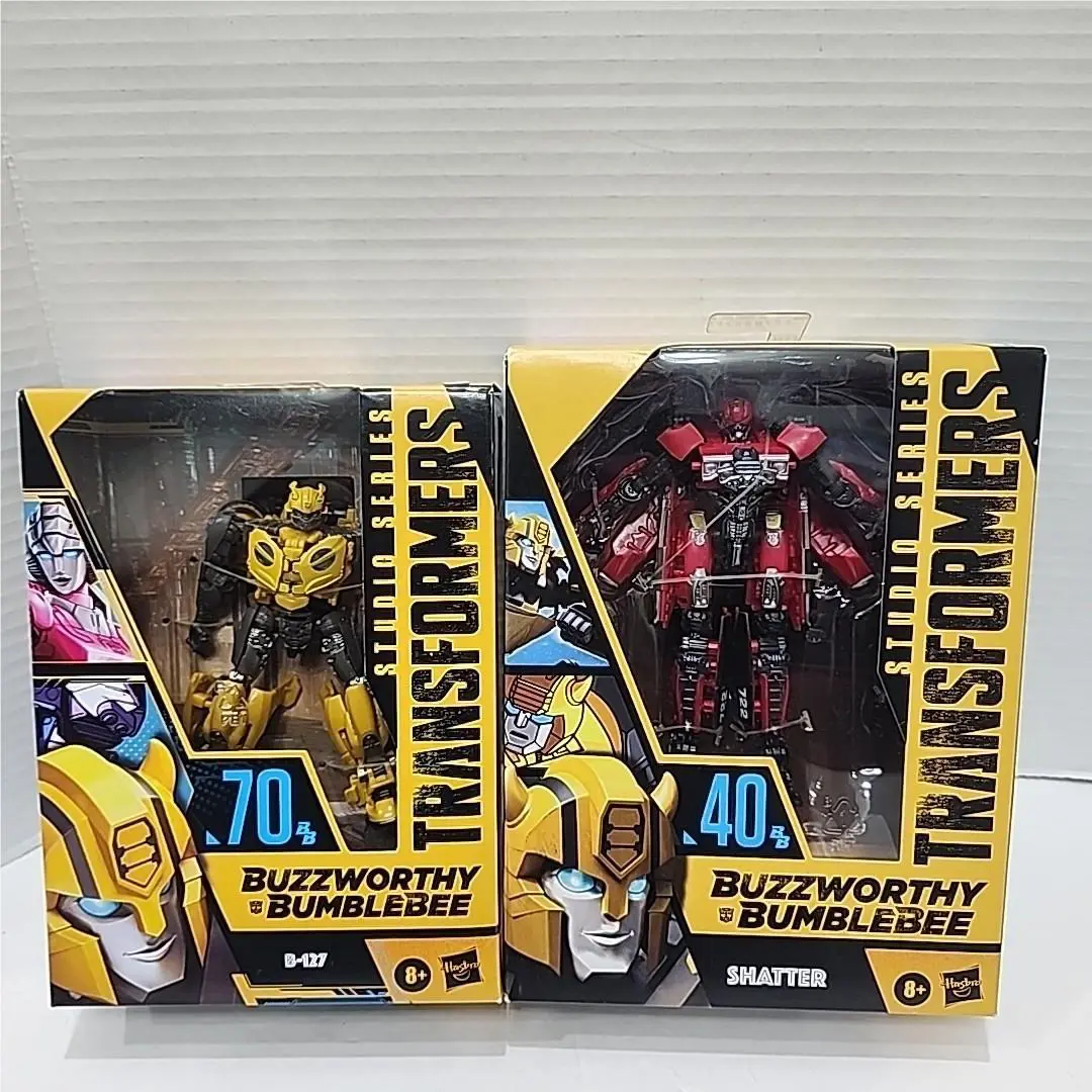 Buzzworthy Bumblebee Studio Series Transformers Shatter B 127 Exclusive Figures