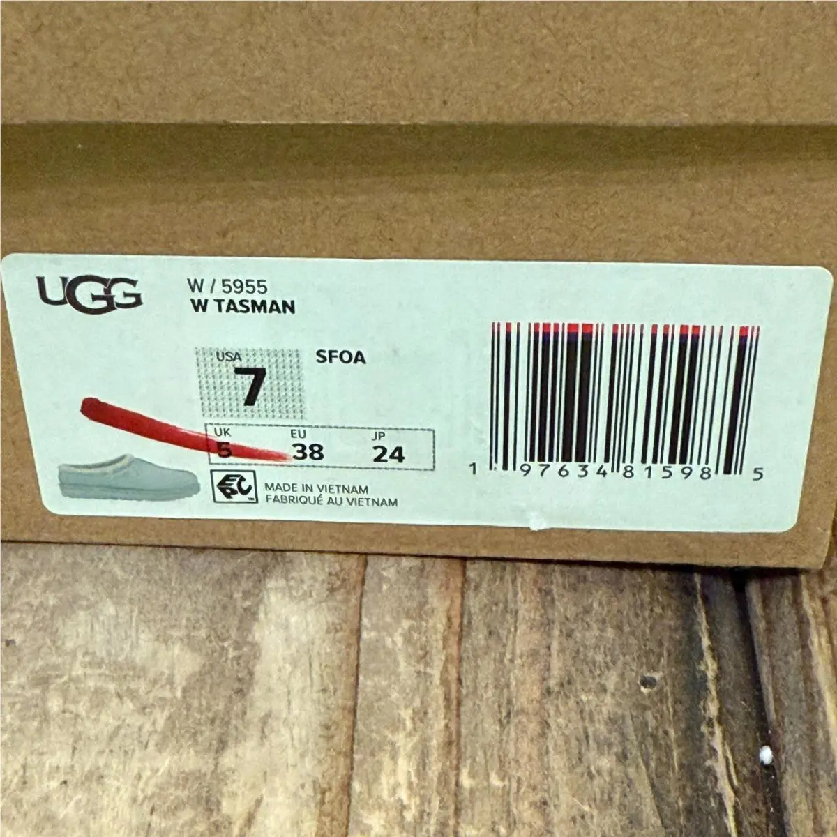 UGG shoes - Ugg Tasman - Tasman - Blue (UPC: 0737872992859) 12