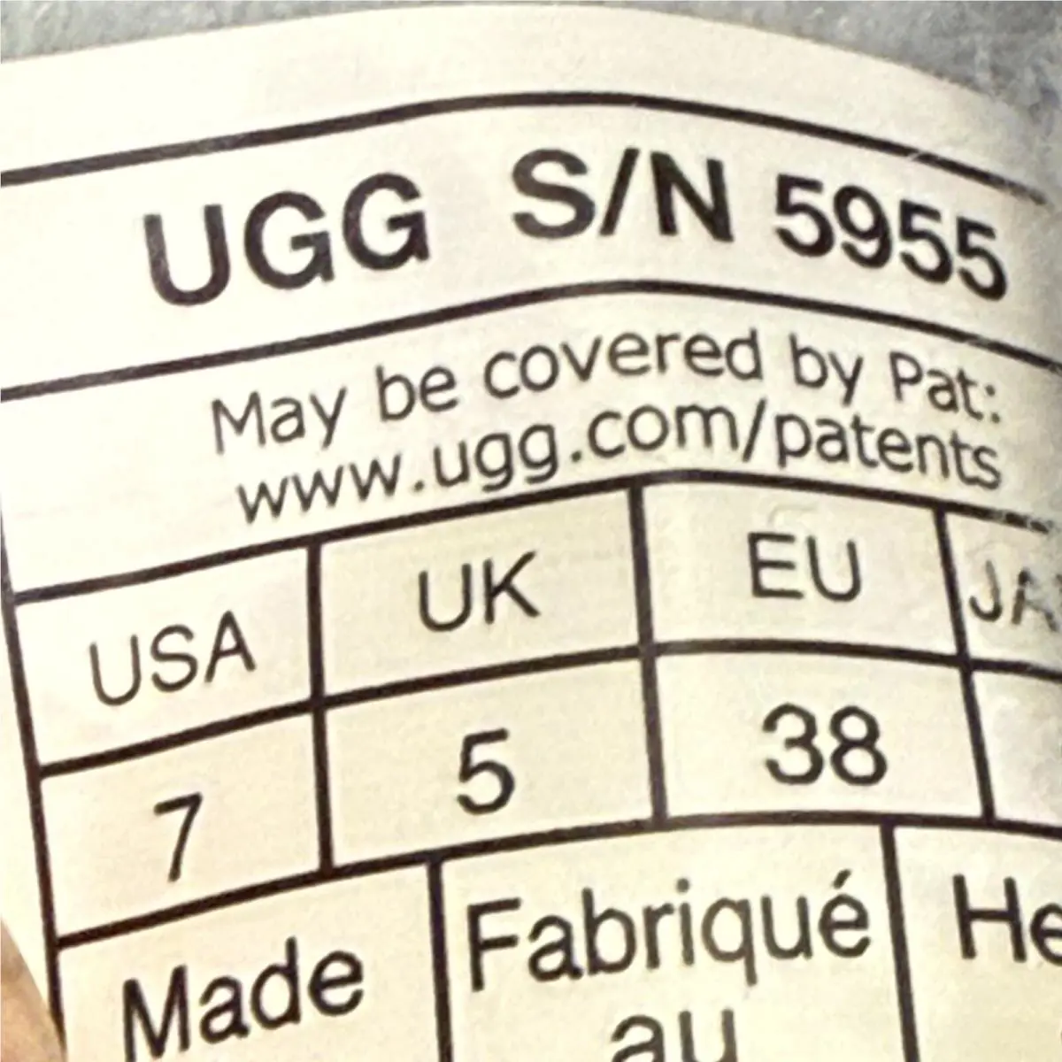 UGG shoes - Ugg Tasman - Tasman - Blue (UPC: 0737872992859) 7