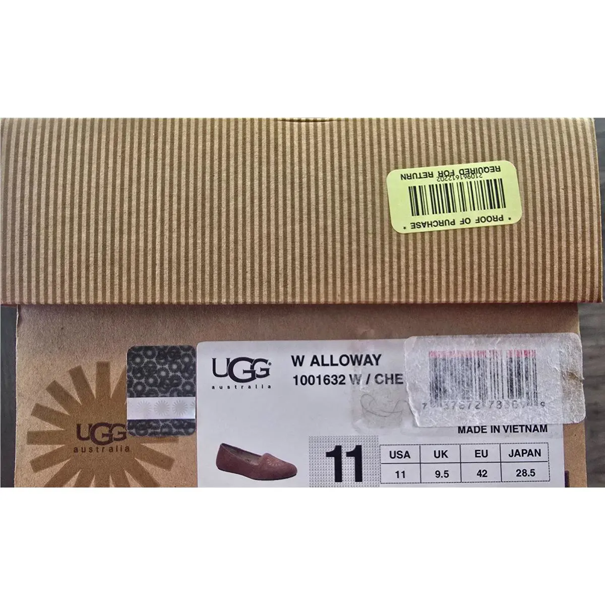 UGG shoes - UGG Australia Alloway - Australia Alloway - Chestnut Brown (UPC: 737872783099) 3