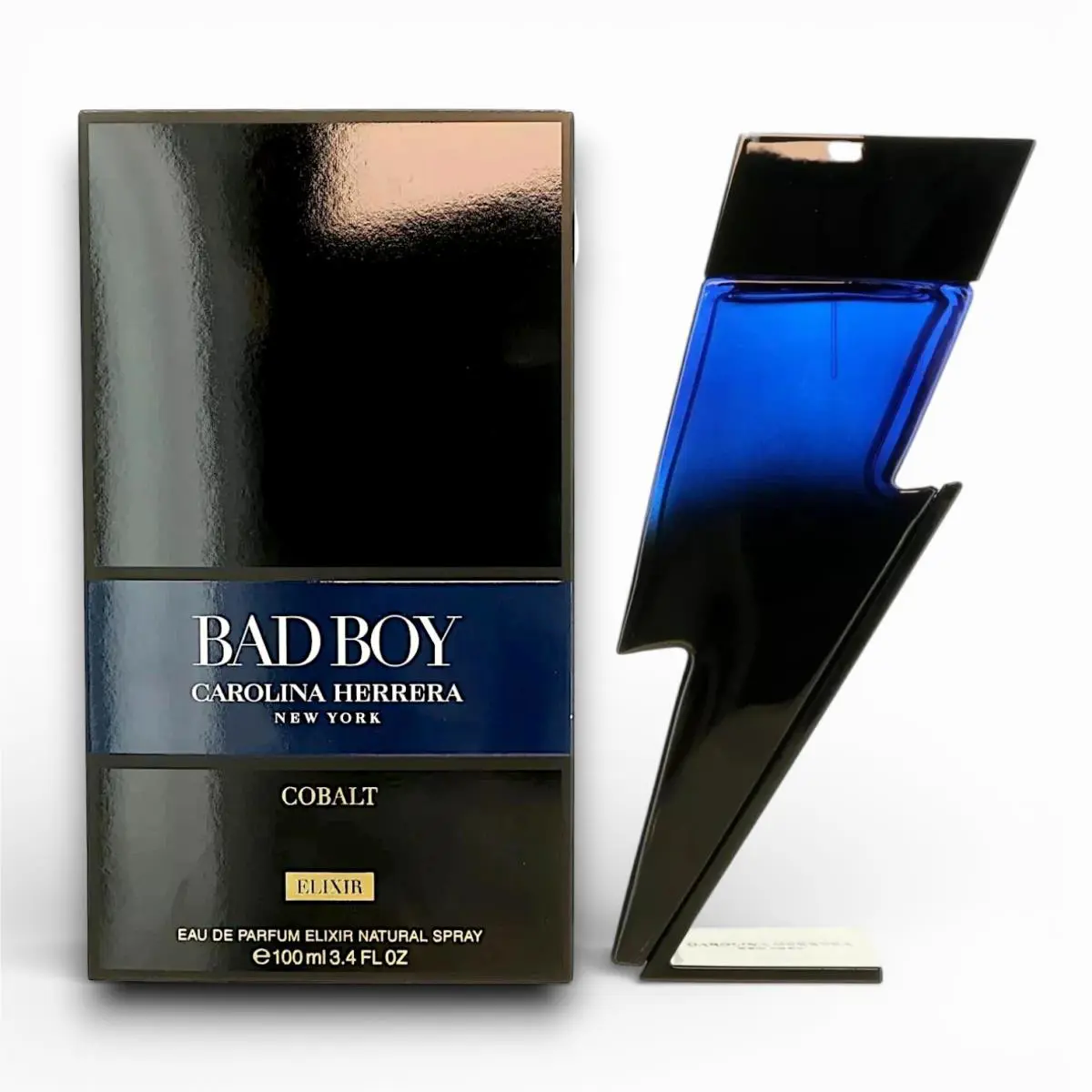 Bad Boy Cobalt Elixir by Carolina Herrera 3.4 oz Edp Elixir For Men