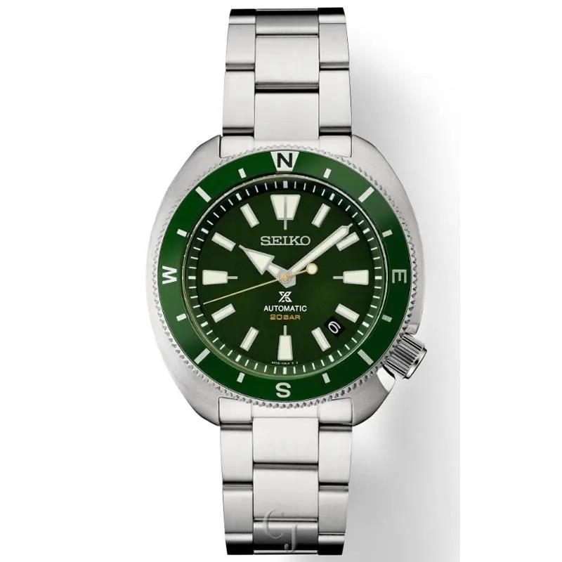 Prospex Land Green Sunray Dial Men S Watch SRPH15 by Seiko