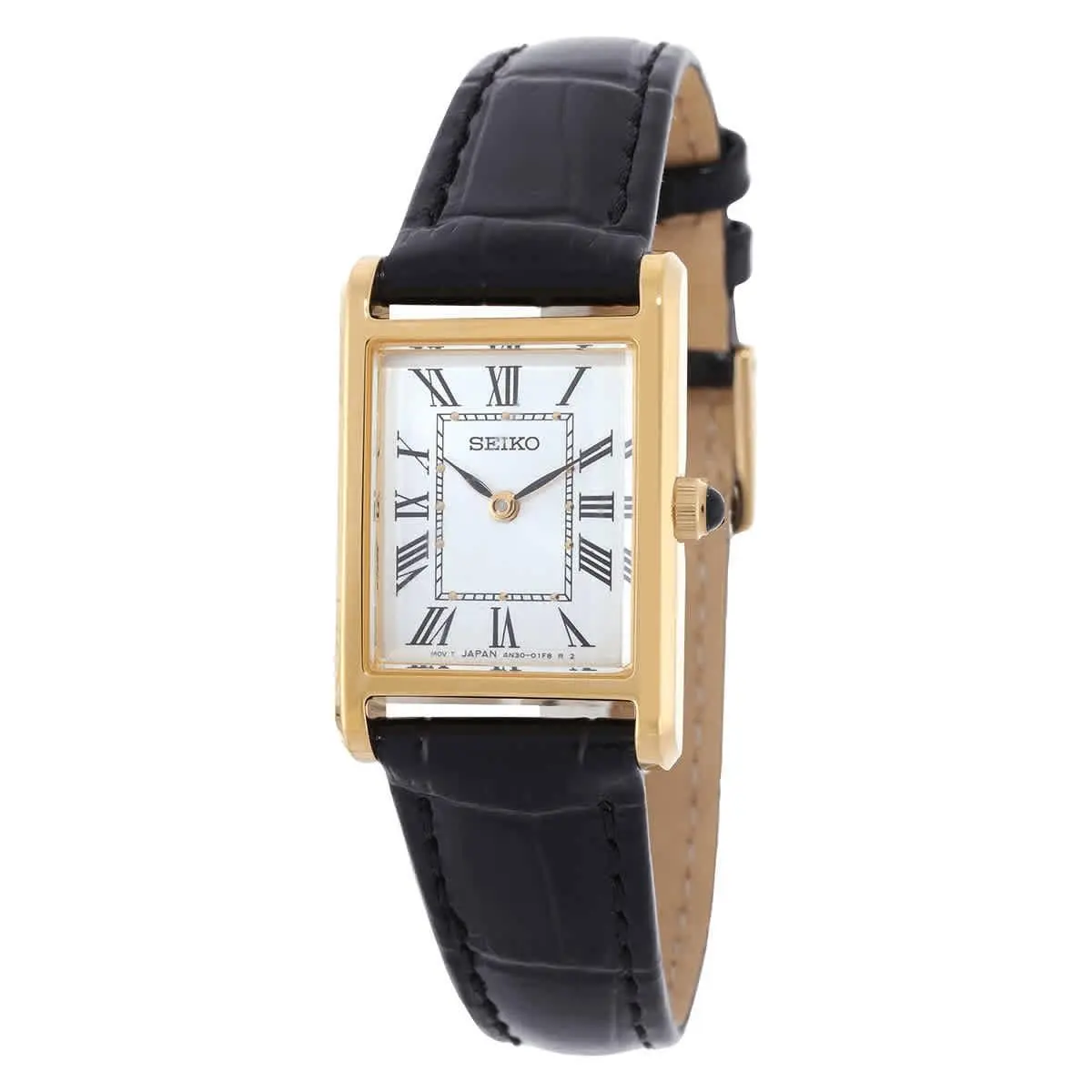 Classic Quartz White Dial Ladies Watch SWR108P1 by Seiko