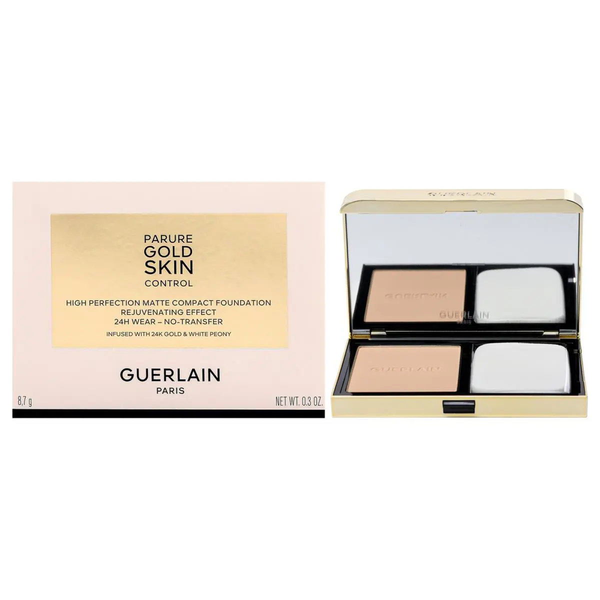 Guerlain Parure Foundation-2N Light Skin with Neutral Beige Undertones - 0.3 oz