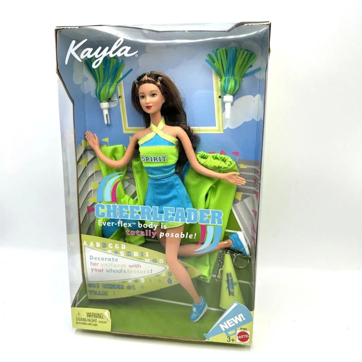 Vintage Barbie Kayla Cheerleader w/ Everflex Body B7463