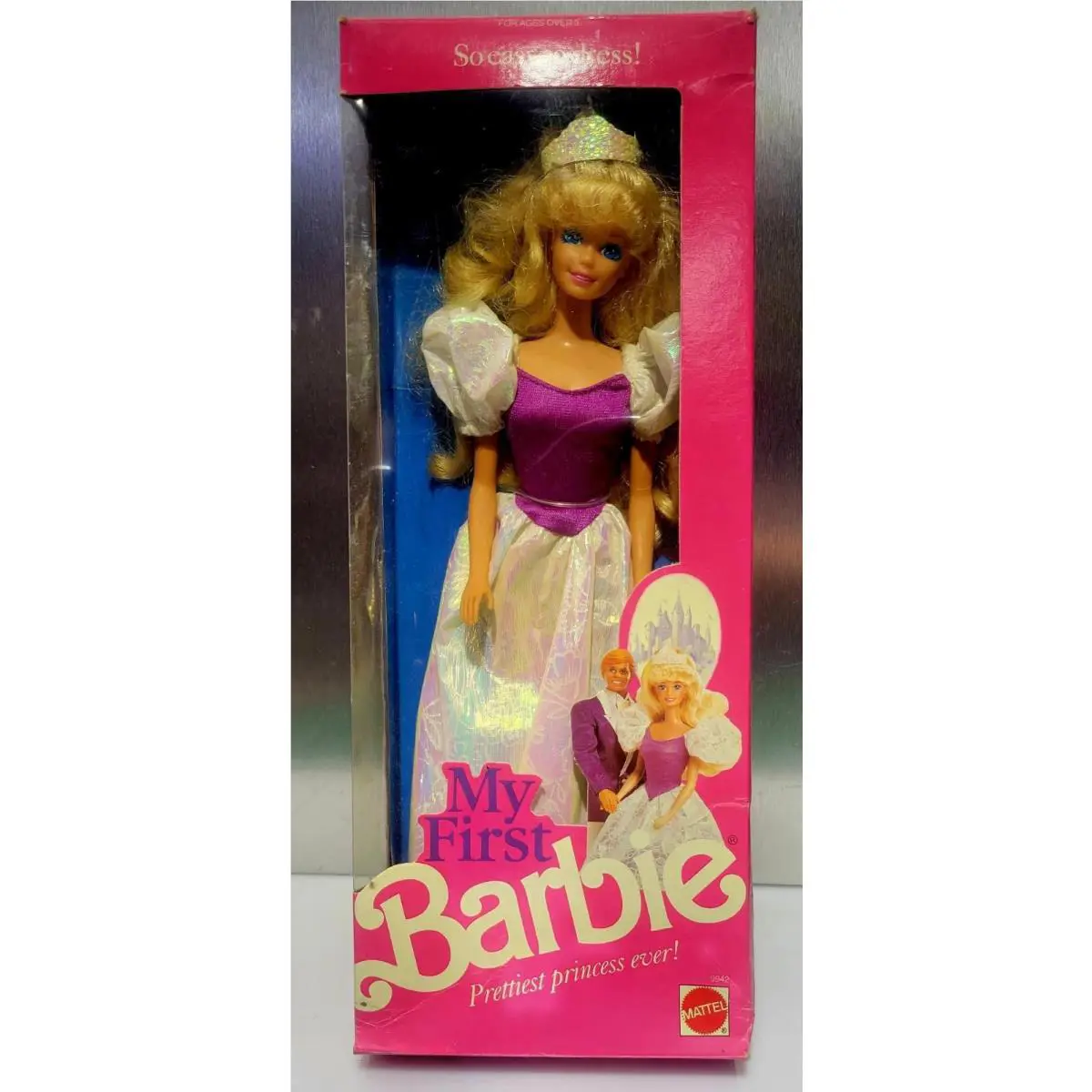 Vintage 1989 Mattel MY First Barbie Prettiest Princess Doll 9942