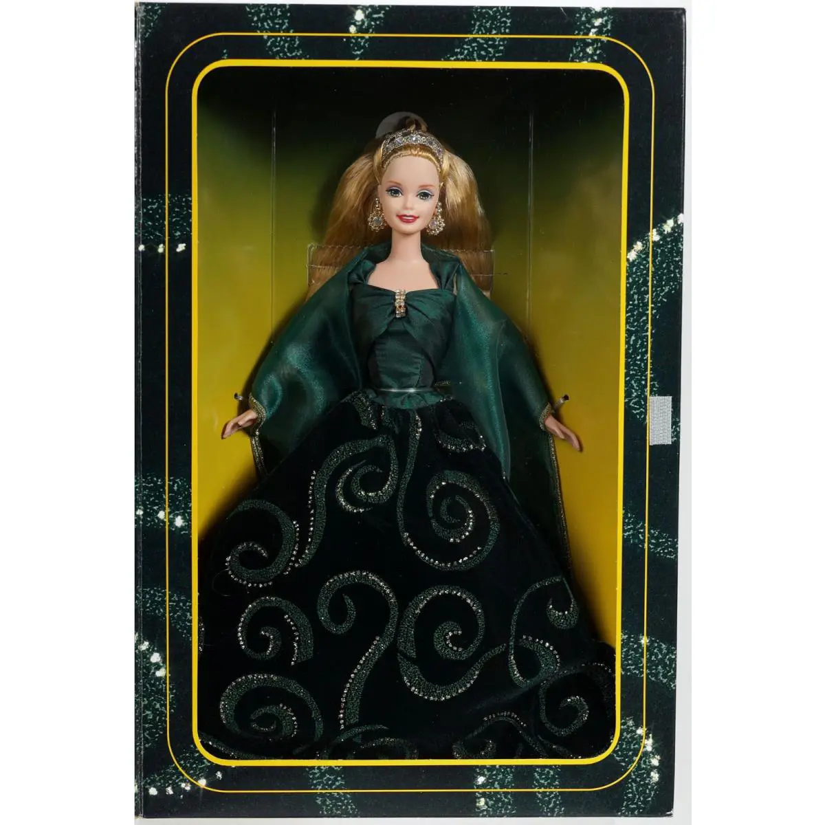 Limited Edition Emerald Enchantment Barbie 1996 Mattel Nrfb 17443