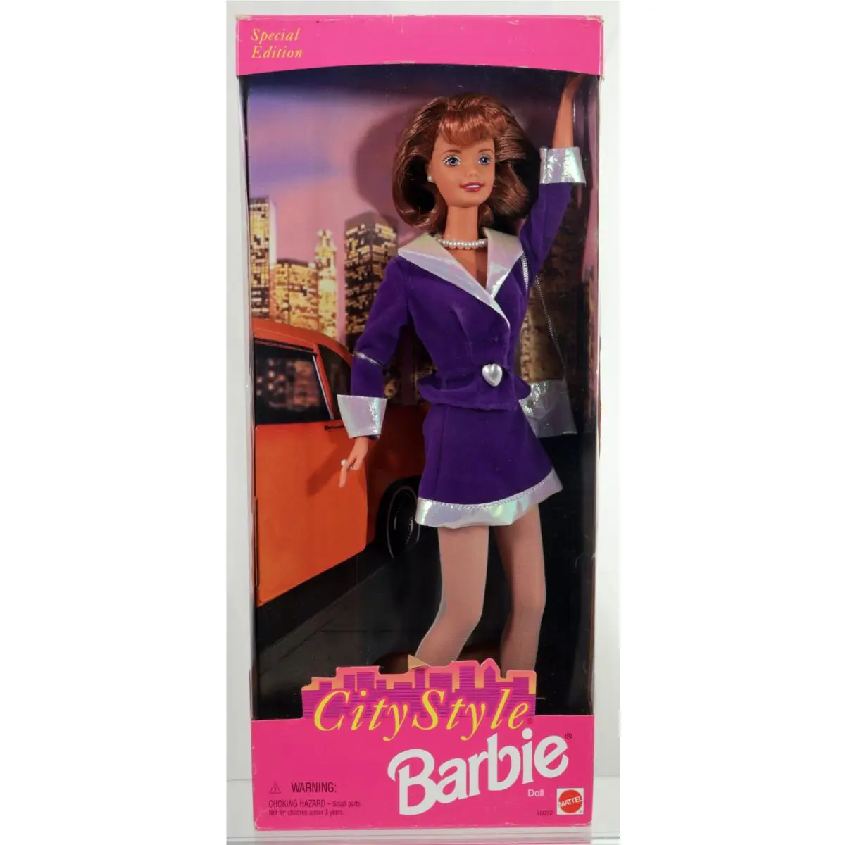City Style Barbie Doll Special Edition 18952 Never Removed From Box 1997 Mattel