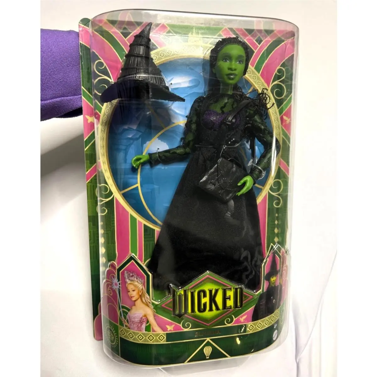 Mattel Wicked Movie Elphaba Fashion Doll Url Misprint Error
