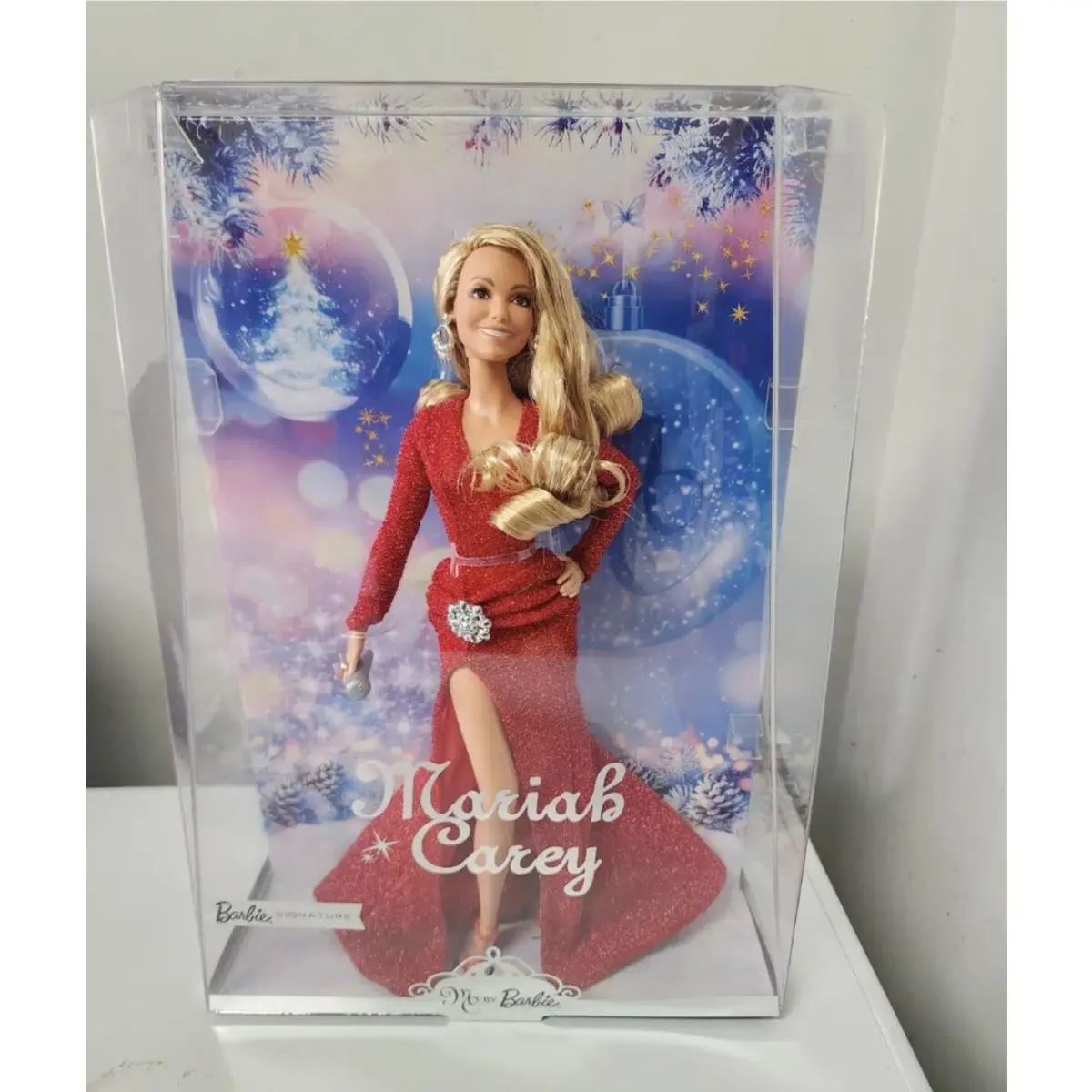 Mariah Carey Holiday Christmas Signature Barbie in Red Dressmattel 23