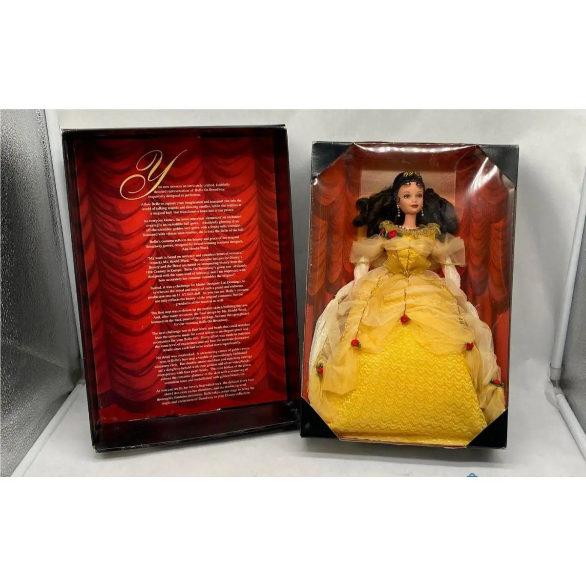 Disney Collector Dolls Mattel Beauty and The Beast on Broadway Belle Doll 19844