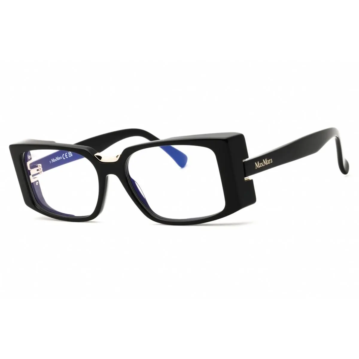 Max Mara MM5157-B 001 Shiny Black 54mm Eyeglasses