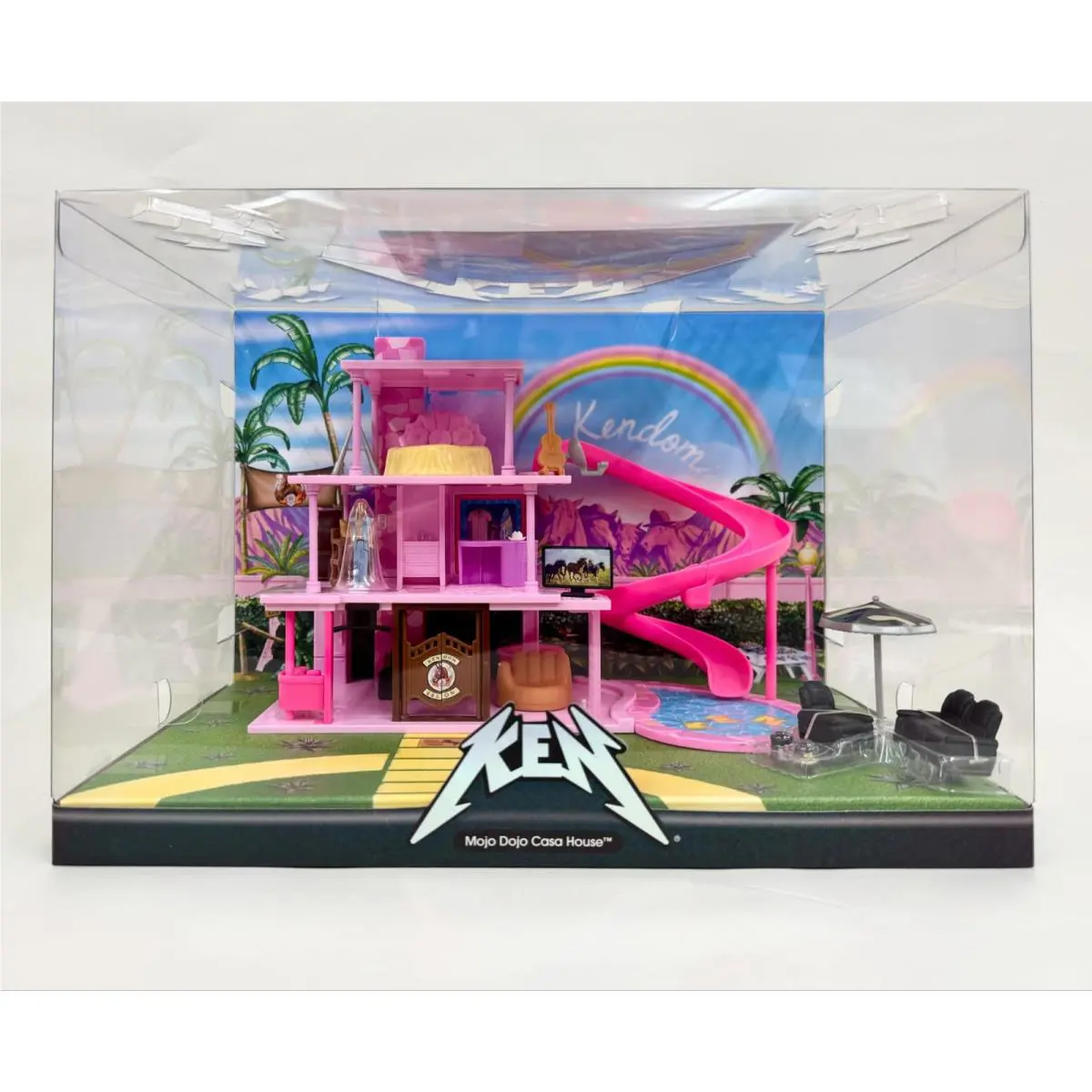 Barbie Movie Ken Mojo Dojo Casa House Mini Barbieland Playset with Doll