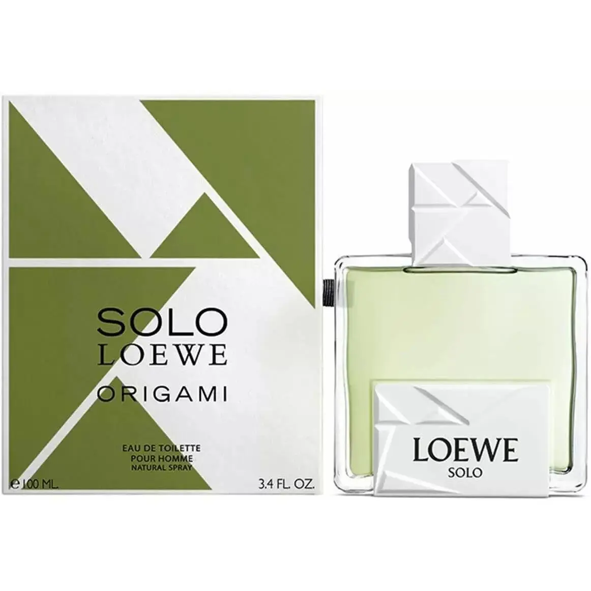 Solo  Origami For Men Edt Spray 3.4 OZ-100 ML Sealed by Loewe