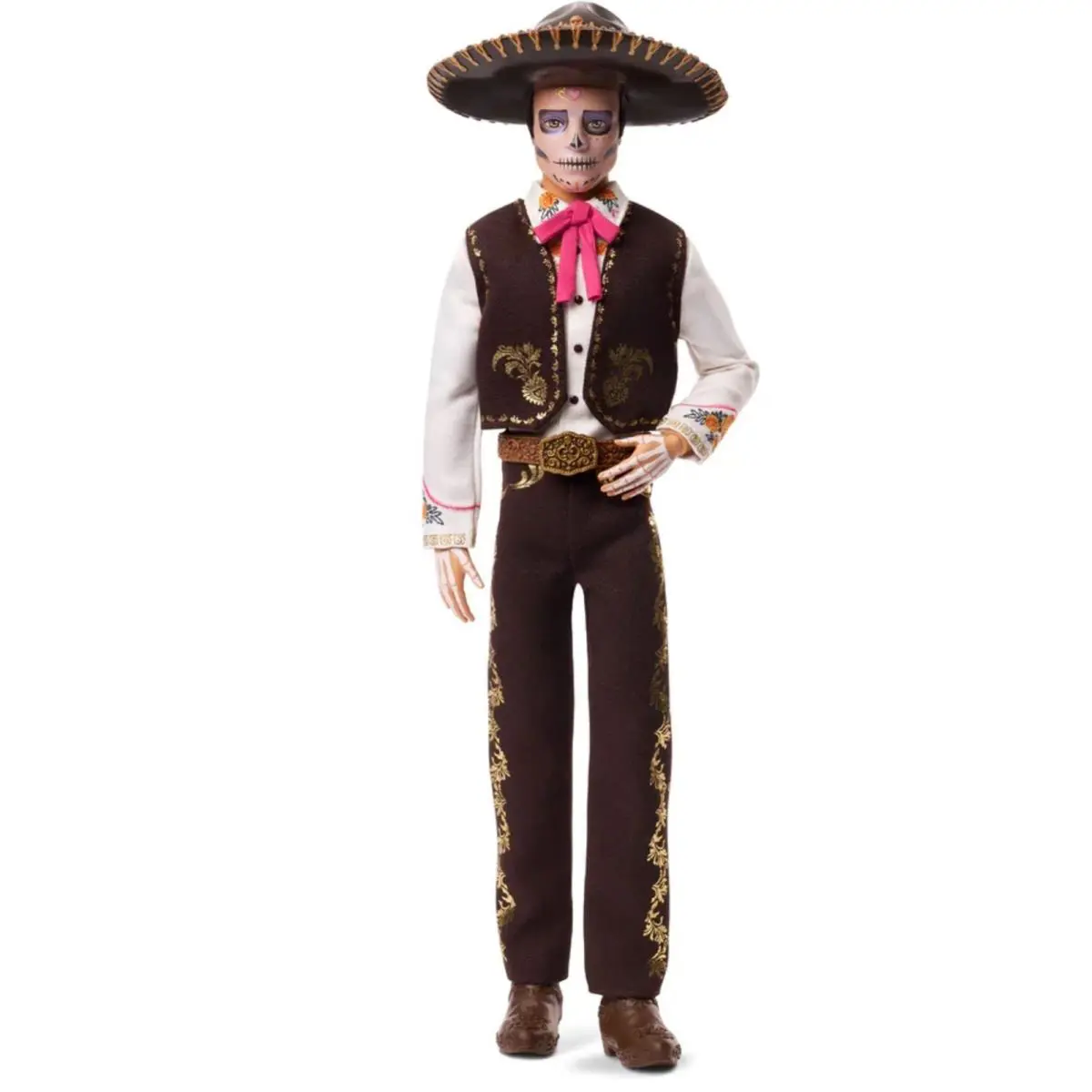 2025 Barbie Signature D a De Muertos Ken Doll Suit and Sombrero