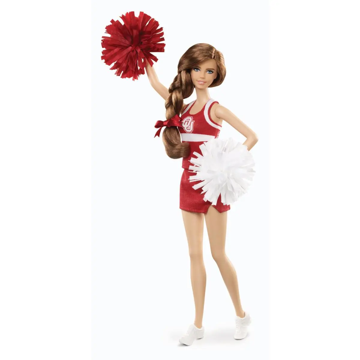 Barbie Cheerleading University of Oklahoma Doll