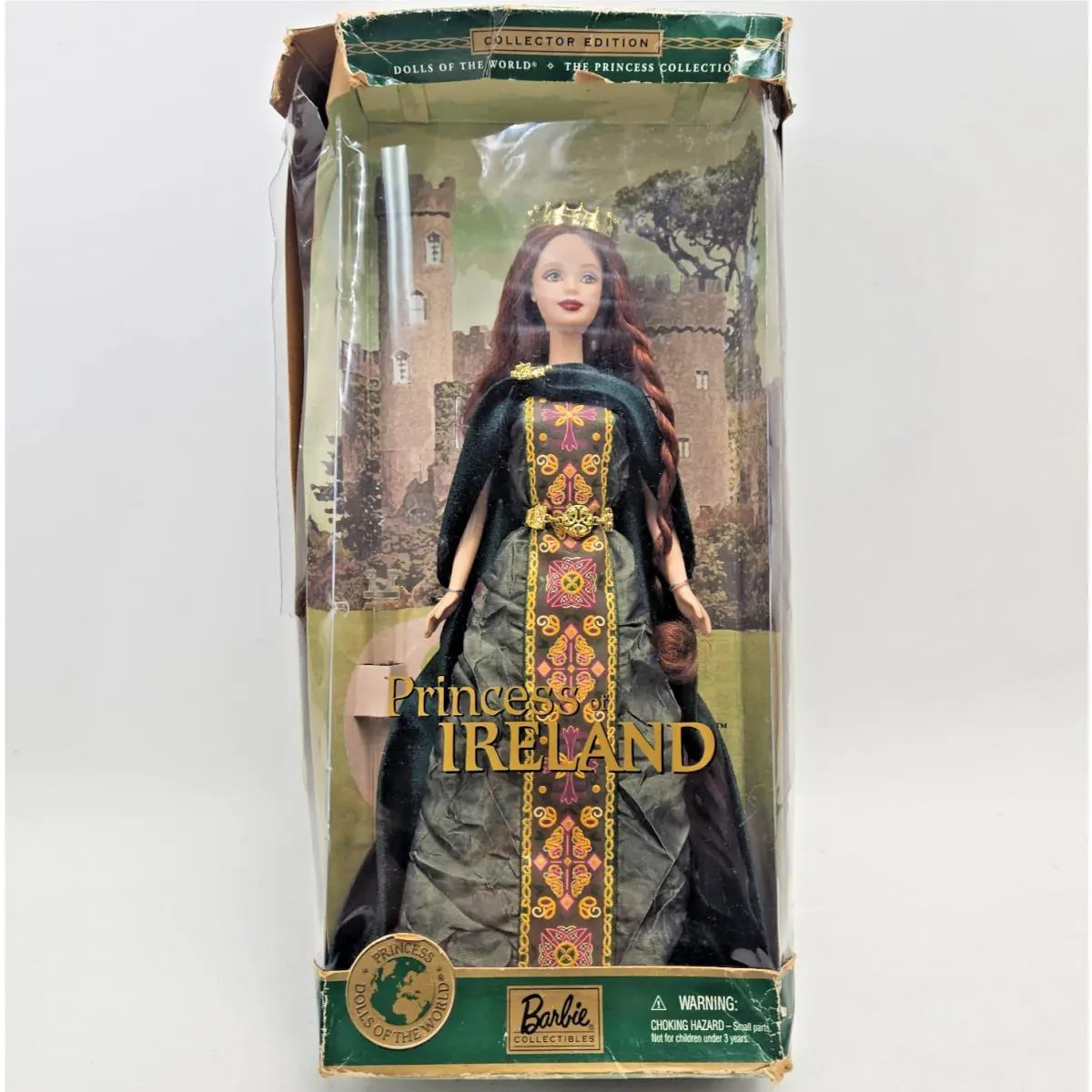 Distressbox Princess of Ireland Barbie Doll of The World Collection 53367 Mattel