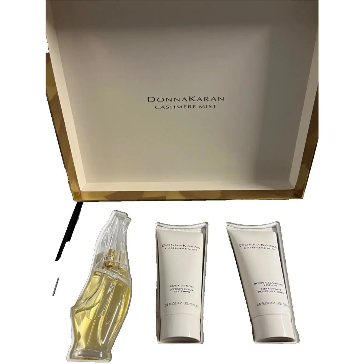 Dkny Cashmere Mist Gift Set For Women: 1.7floz. Edp+ 2.5floz.lotion+ Bcleansing