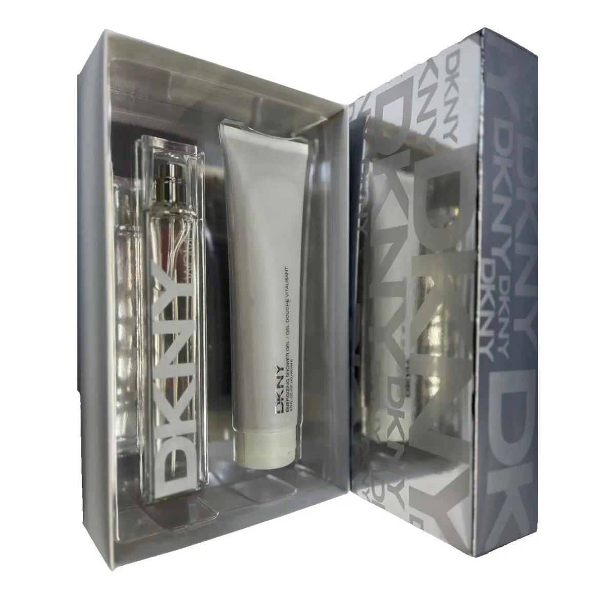 Dkny Women Energizing 2 Counts Gift Set Women 1.7floz 5floz. Body Lotion