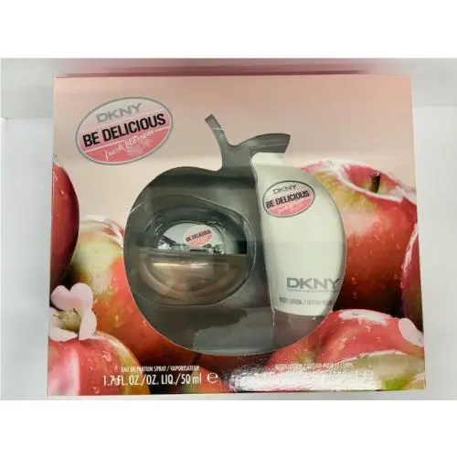 Dkny BE Delicious Fresh Blossom Gift Set 2 Counts 1.7OZ. Edt + 3.4OZ Lotion