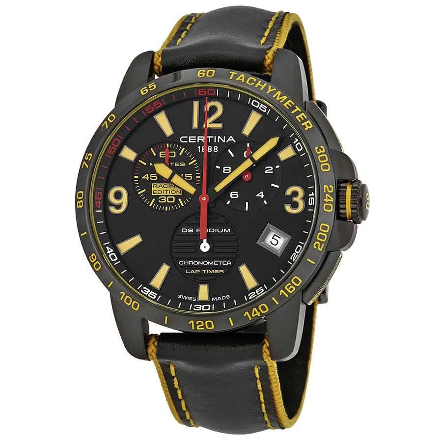 DS Podium Chronograph Chronometer Men`s Watch C034.453.36.057.10 by Certina