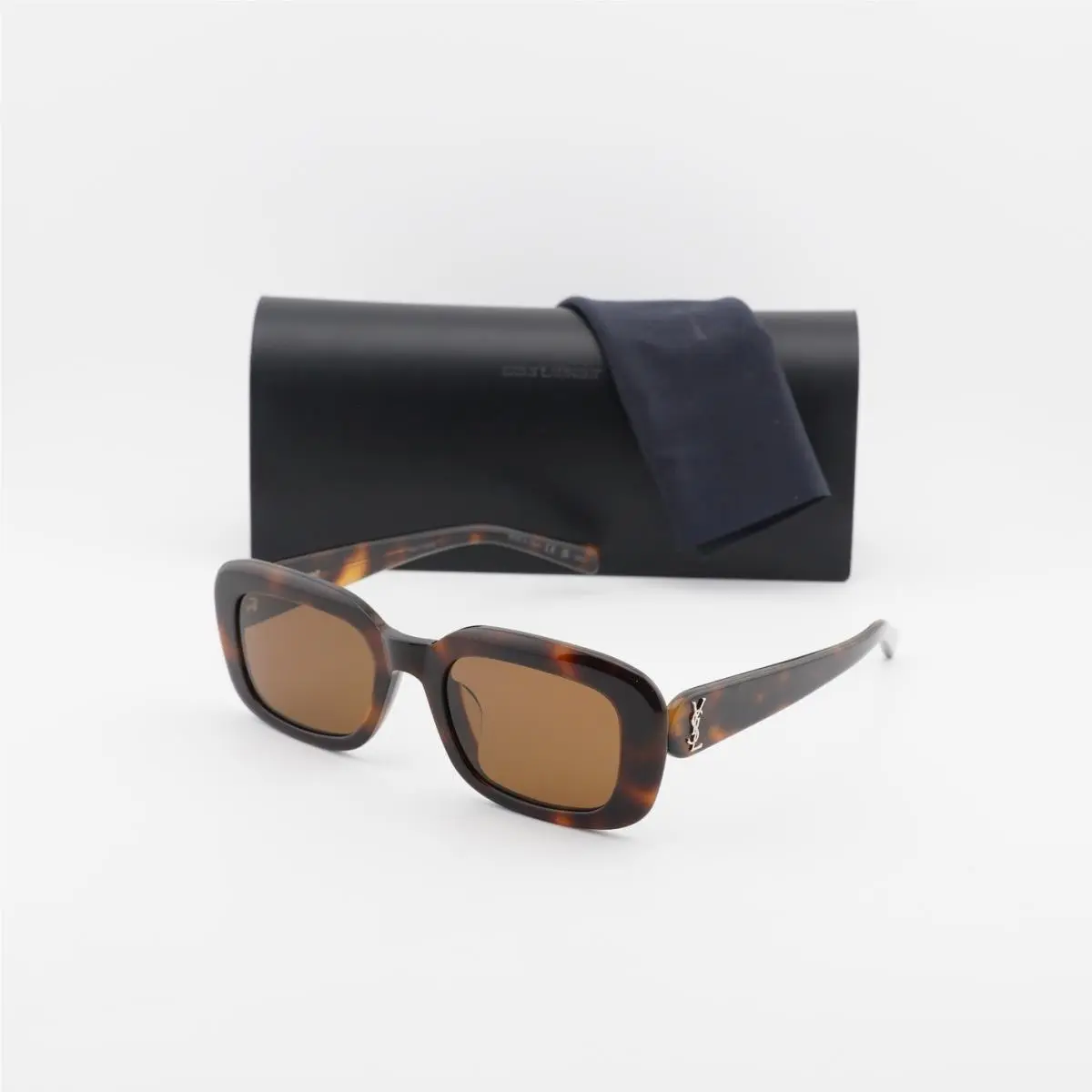 Saint Laurent SLM130/F 004 Havana/brown 53-21-145 Sunglasses by Yves Saint Laurent