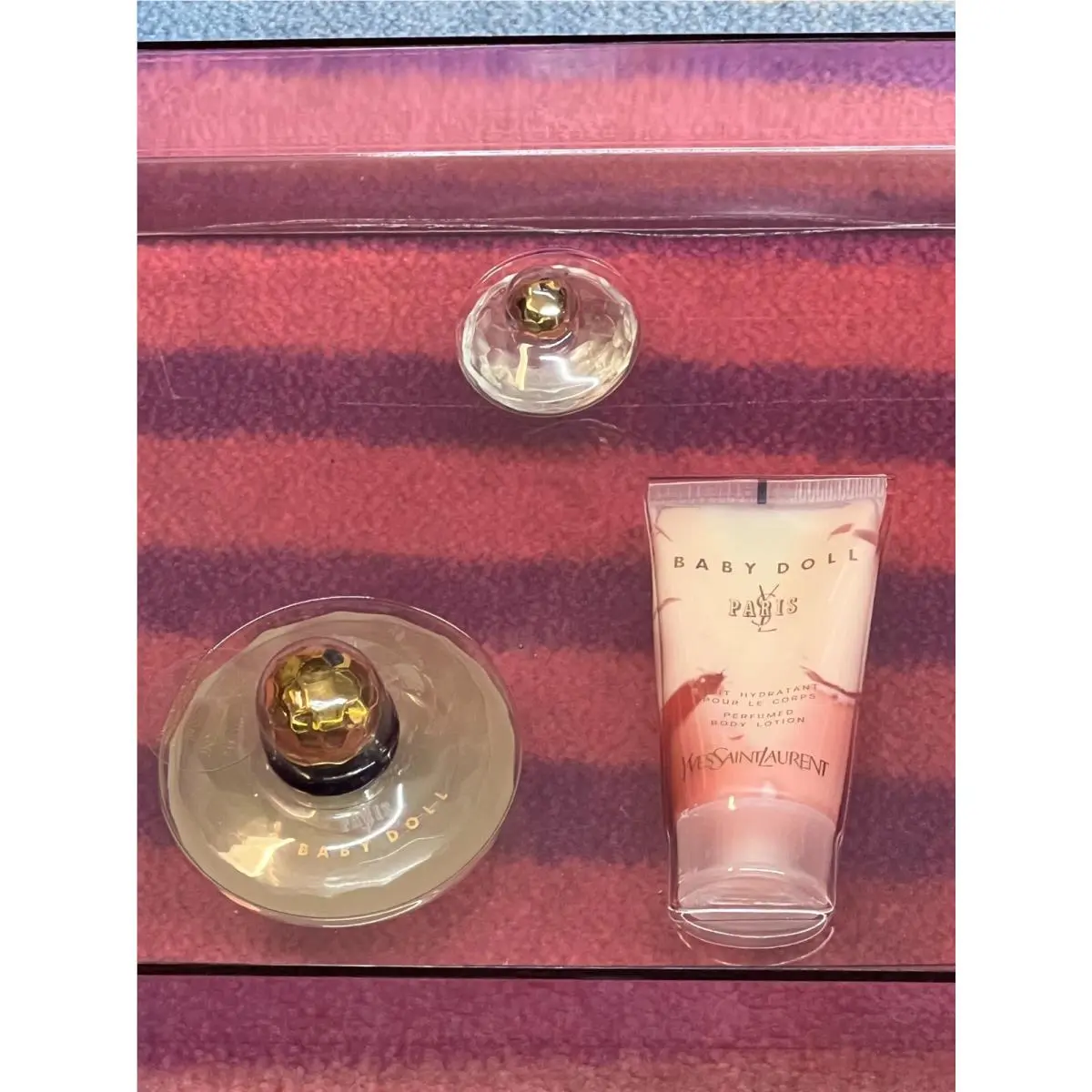 Ysl  Baby Doll Women Gift SET-1.6 OZ Edt SPRAY+0.2 OZ+1.6 OZ by Yves Saint Laurent