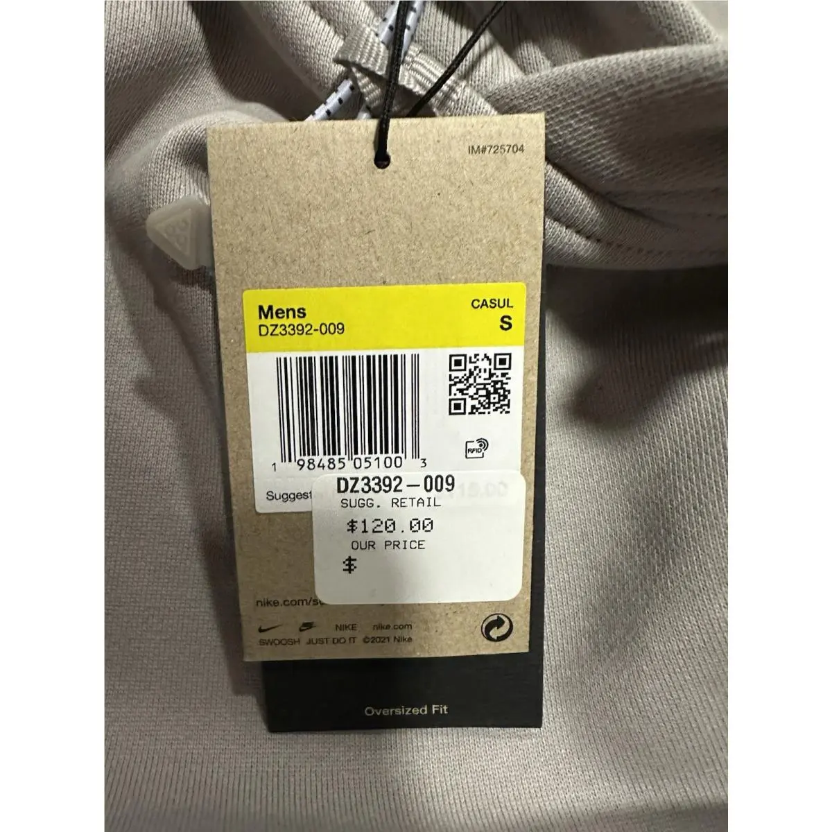 Nike clothing - DZ3392-009 - DZ3392-009 - College Grey (UPC: 198485051003) 5
