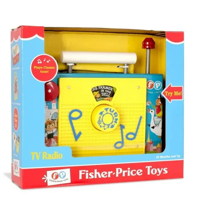 Fisher-price Classics Tv/radio For Toddlers Age 3 Years+
