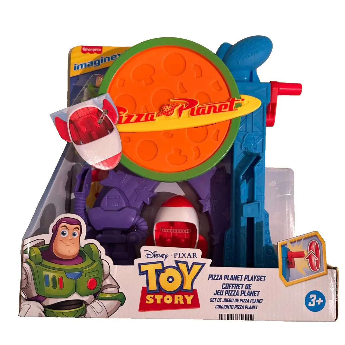 Fisher-price Imaginext Disney Pixar Toy Story Pizza Planet Figure Toy Set