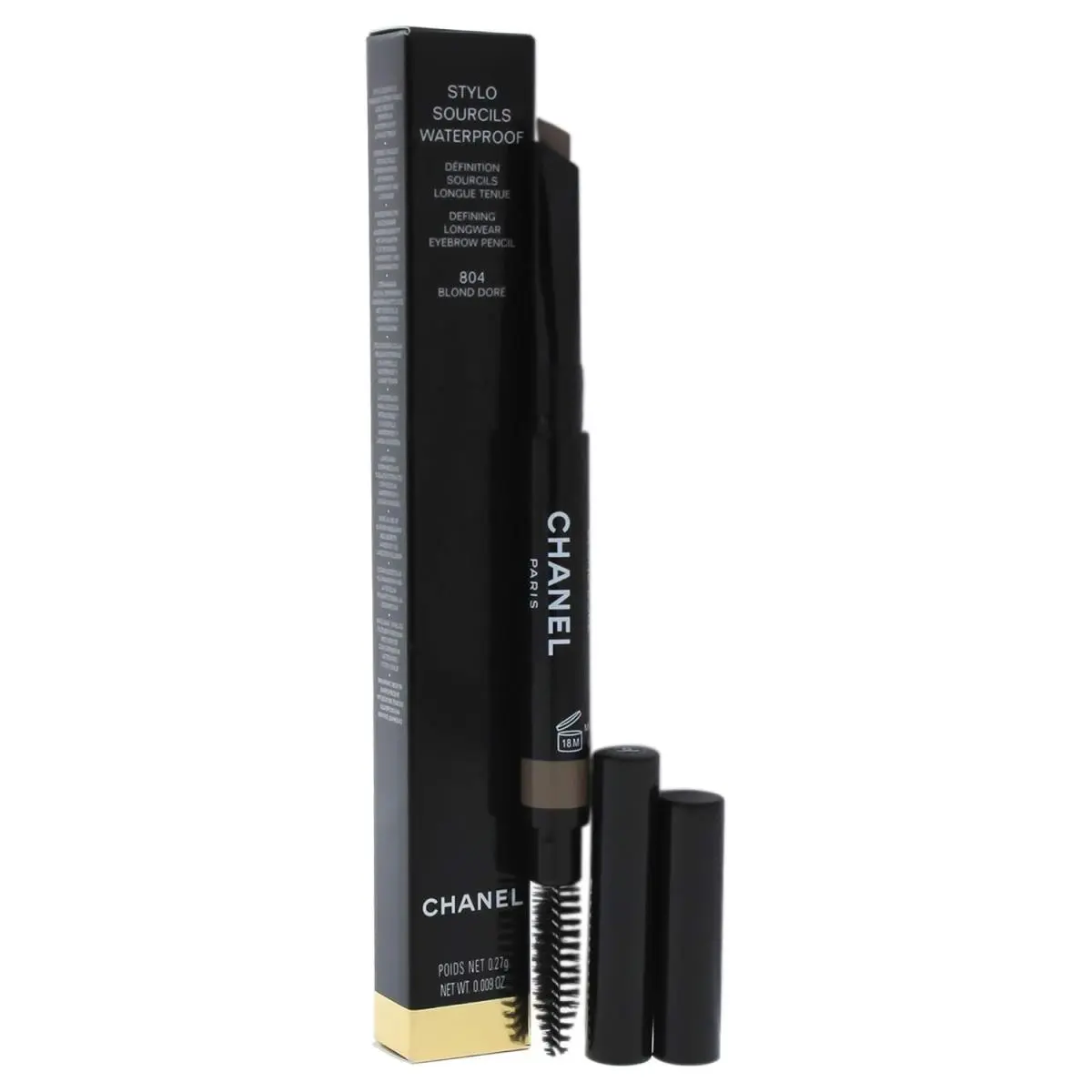 Chanel Stylo Sourcils Waterproof Brow Pencil 804 Blond Dore 0.09oz