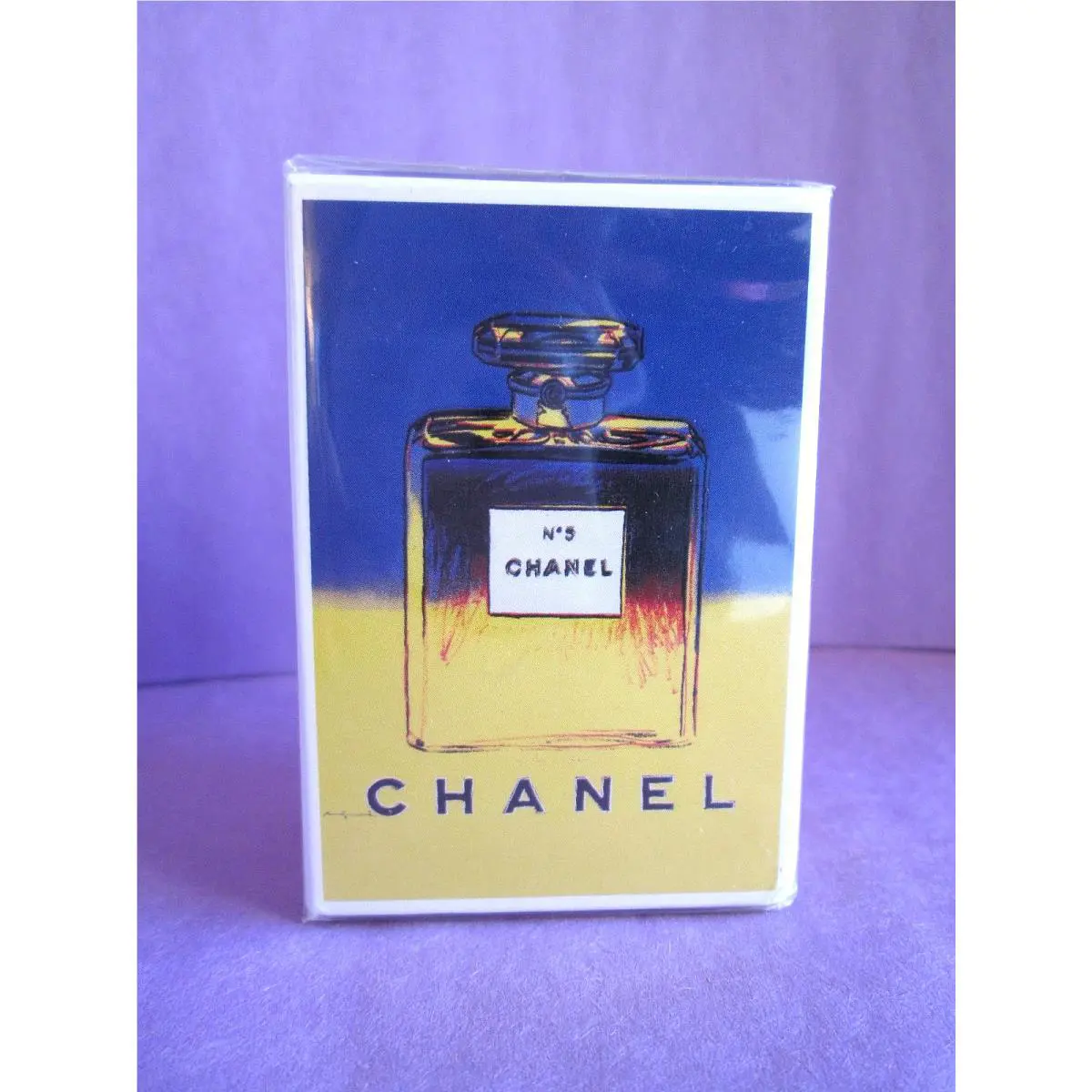 Chanel No 5 Vintage 1997 Perfume 7.5 ml .25 oz Box Andy Warhol Limited