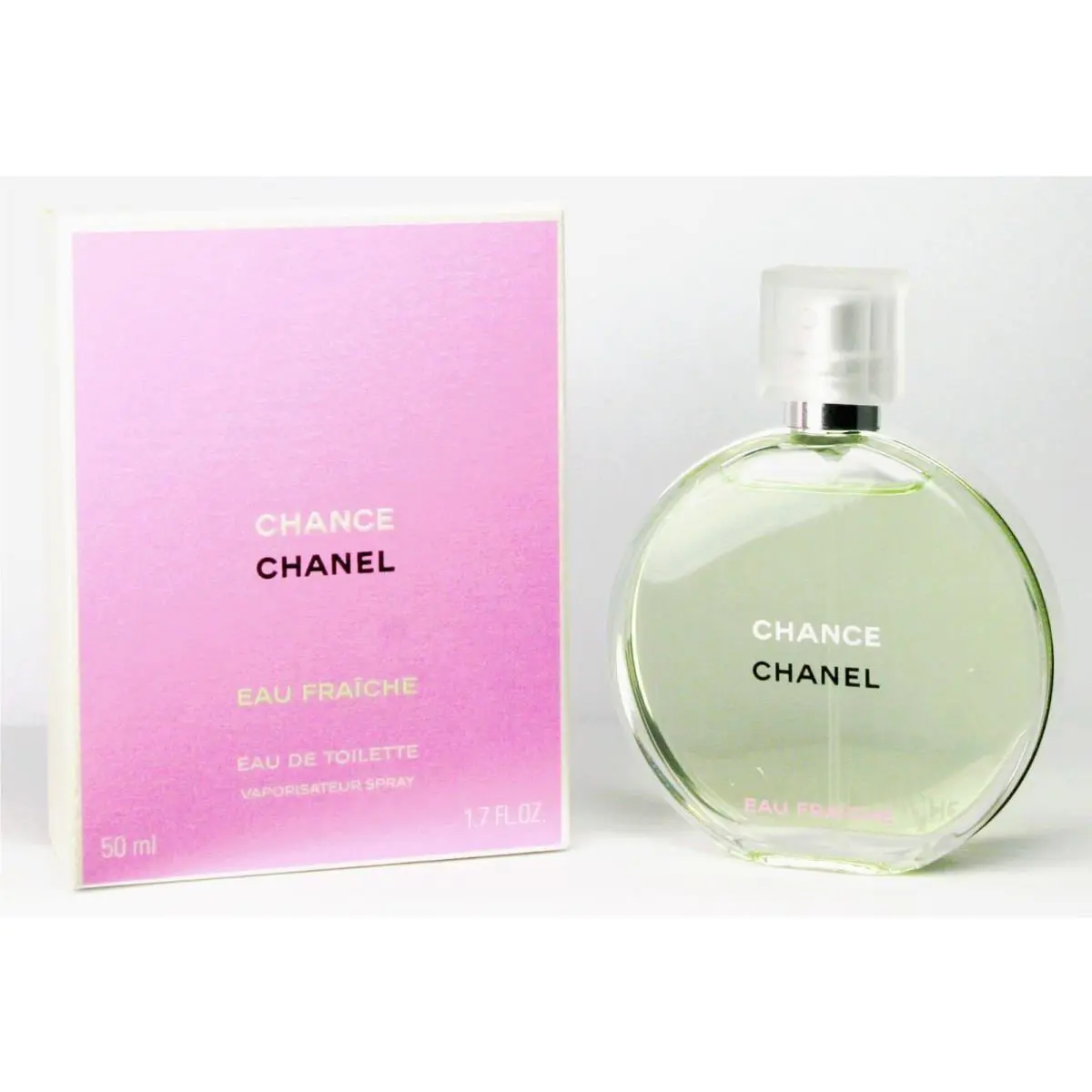 Chanel Chance Eau Fraiche Eau DE Toilette Spray For Women - 1.7 OZ/50 ML