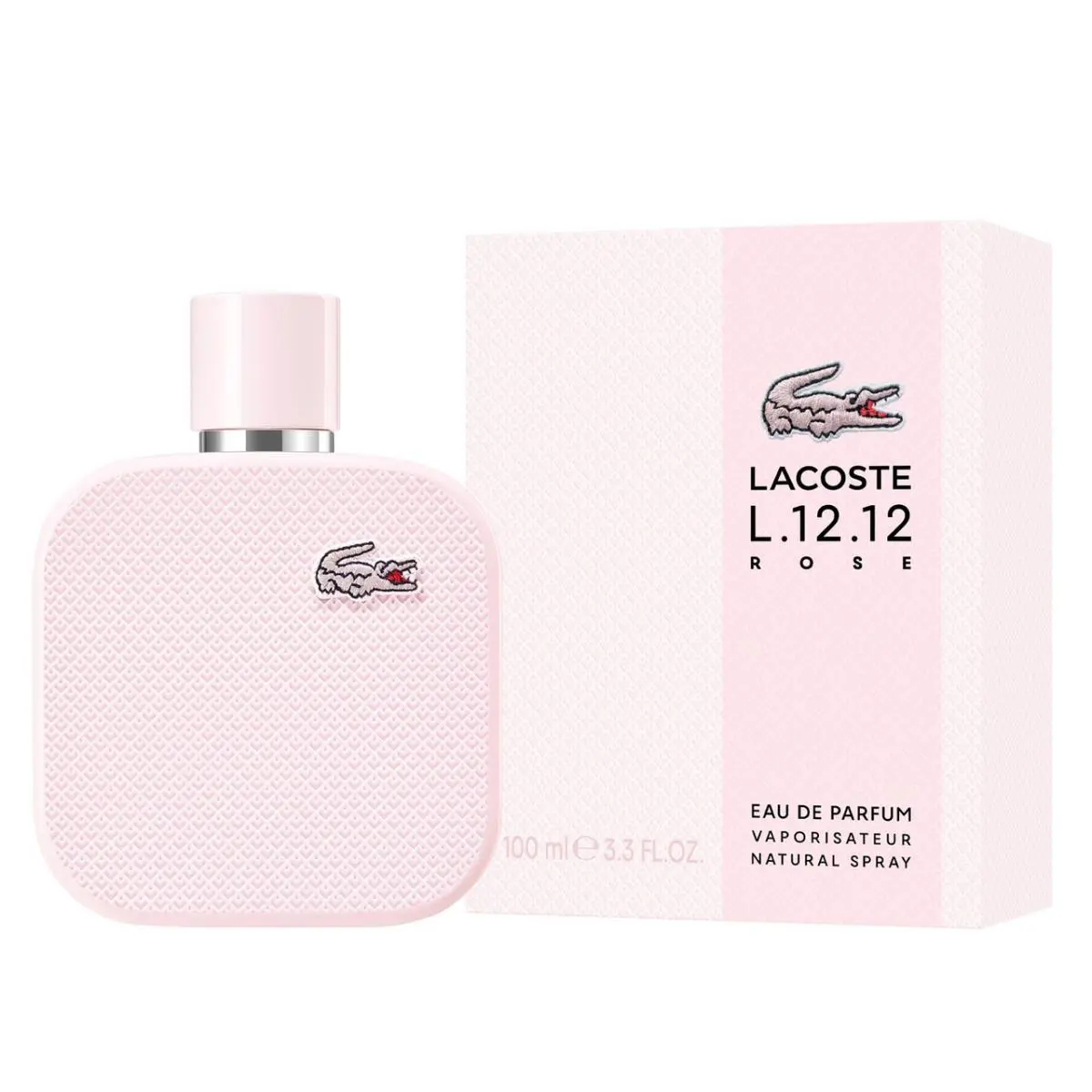 Lacoste L.12.12 Rose 3.3 Eau DE Parfum Spray For Women