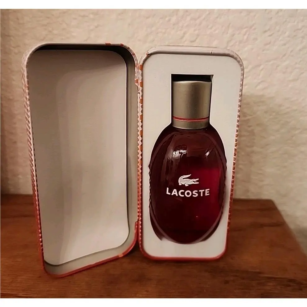 Lacoste Pop Edition Red Edt Spray 1.6 OZ/50 ML For Men Hard TO Find