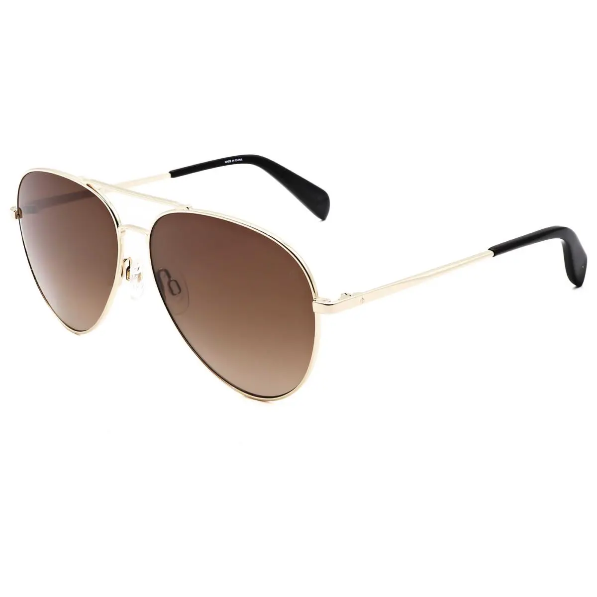 Rag Bone Unisex 59mm Havana Gold Sunglasses RNB5052-G-S-2IK-59
