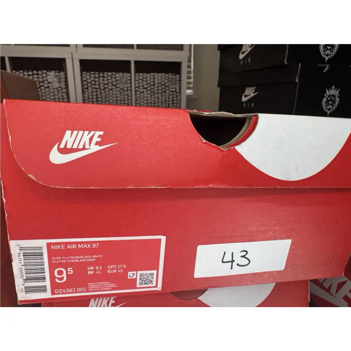 Nike shoes - Nike Air Max 97 - Air Max - DZ4392-001 - Platinum/Photo Blue/Pink/Volt 15