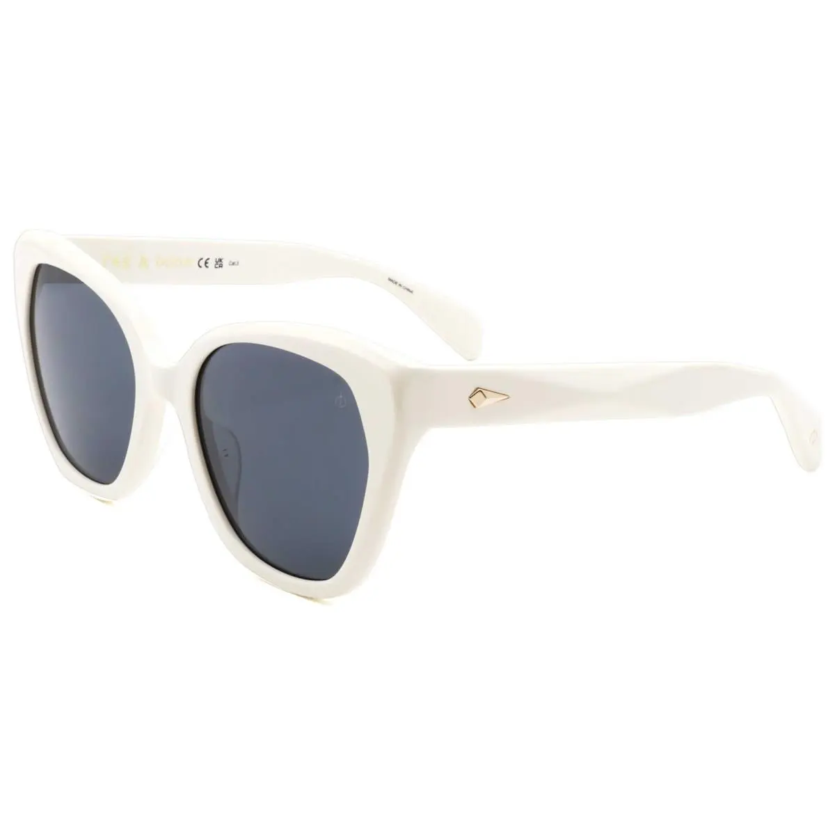 Rag Bone Women`s 54 mm White Sunglasses RNB1083-S-VK6-54
